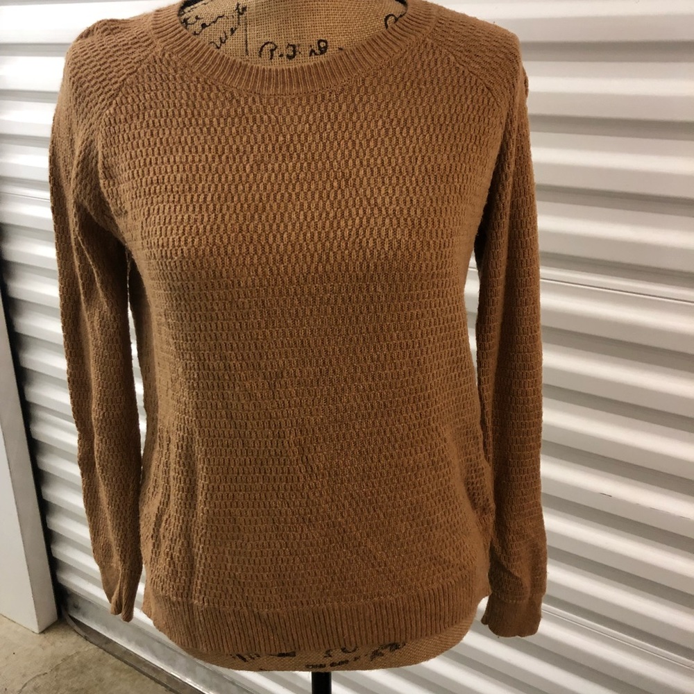 Madewell tan sweater
